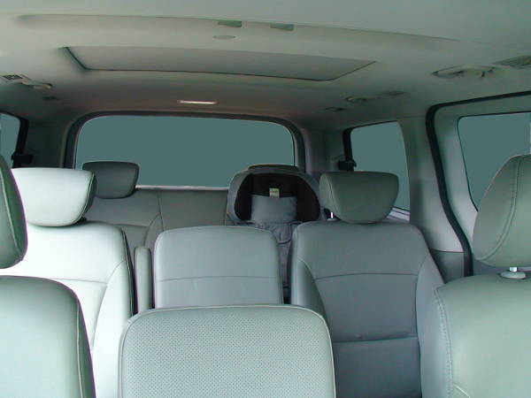 Салон минивэна Хендай Гранд Старекс